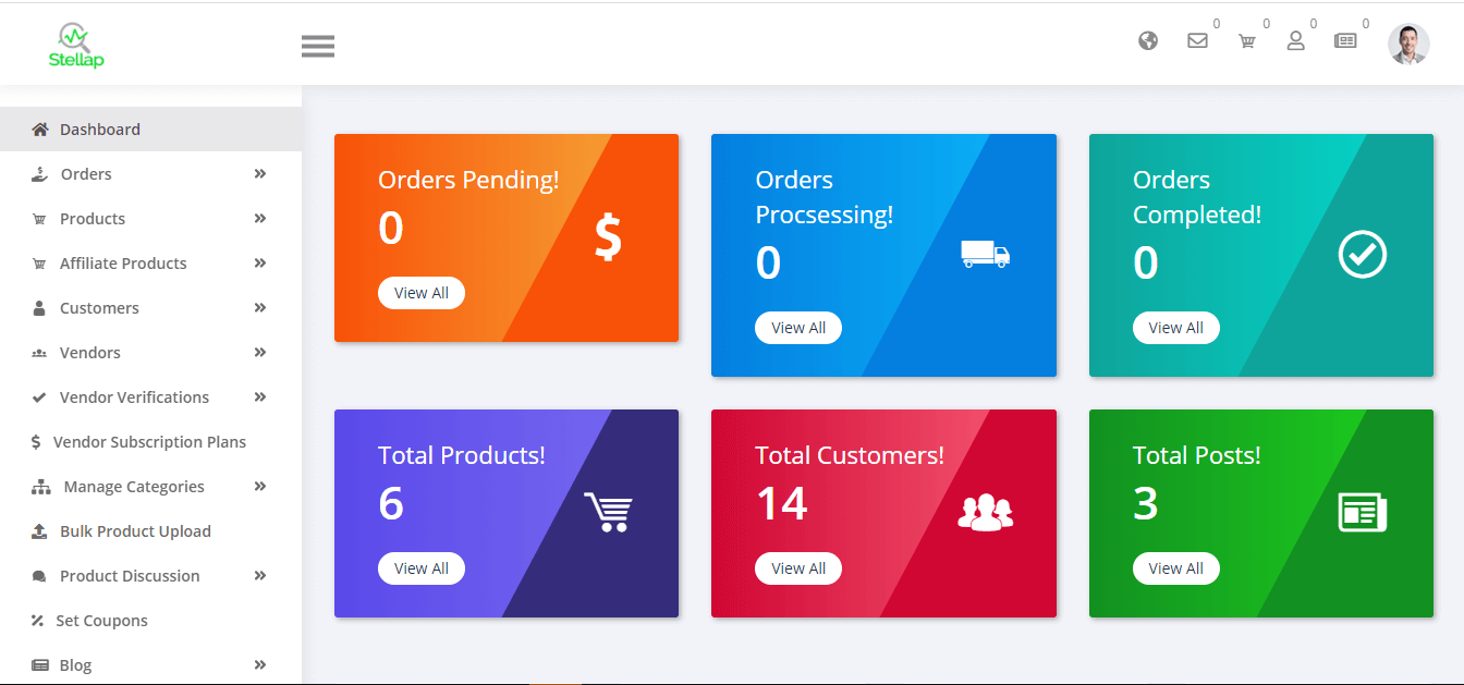 E-Commerce website