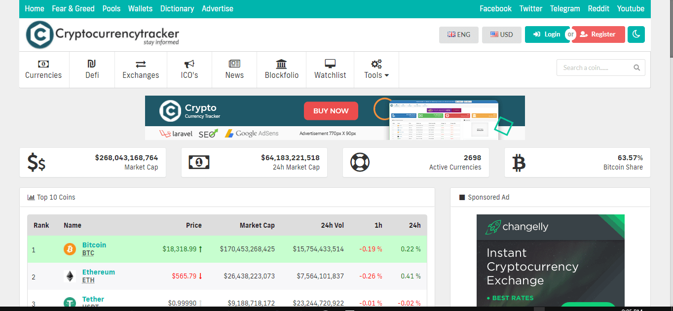 Cryptofinder condecanyon project by umarmajeed